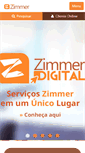 Mobile Screenshot of imobiliariazimmer.com.br
